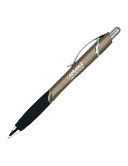 Summerhill Grey Pen - Black Ink w/CapitalAx Logo