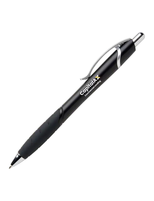 Summerhill Black Pen - Black Ink w/CapitalAx Logo