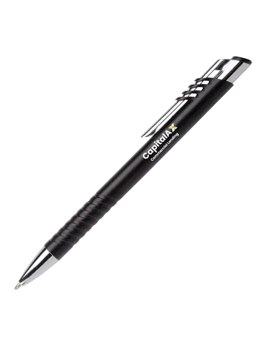 Schirhart Black Pen - Black Ink w/CapitalAx Logo