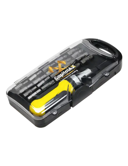 Artisan Black Screwdriver Set w/CapitalAx Logo