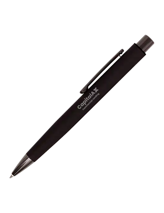 Moana Comfort Black - Black Ink w/CapitalAx Logo