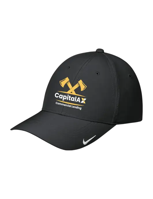 Nike Black Dri-FIT Legacy Cap w/CapitalAx Logo