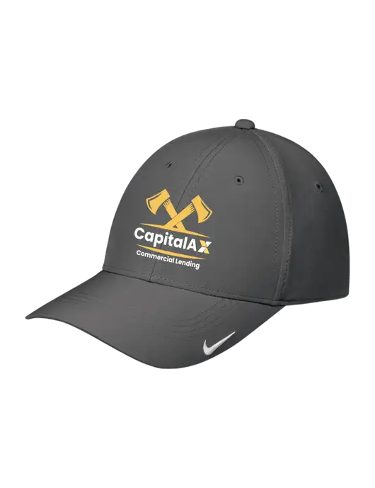 Nike Dark Grey Dri-FIT Legacy Cap w/CapitalAx Logo