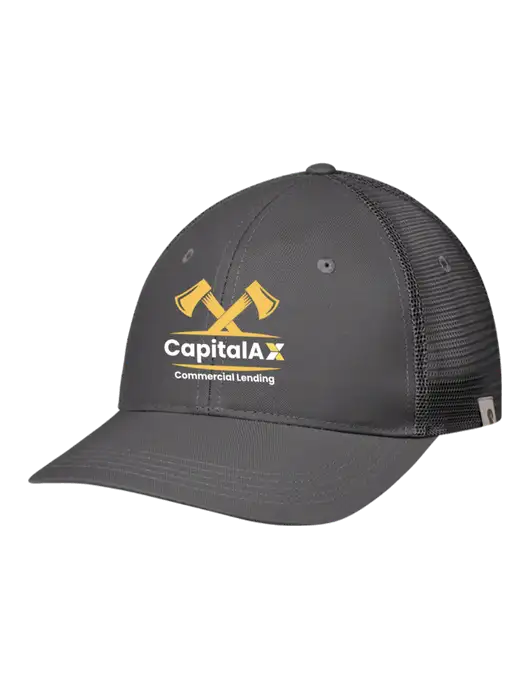Carhartt Dark Grey Trucker Rugged Pro Series Cap w/CapitalAx Logo